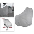 thumbnail image 2 of Baohd Housse de Siège de Bateau Extérieure Imperméable Ourlet Élastique Protection Argent, 2 of 6