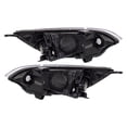thumbnail image 2 of New Pair Of Halogen Headlights Compatible With KIA RIO Hatchback LX LX EX SX 2012 2013 2014 2015 2016 2017 By Part Numbers 921021W340 921011W340 KI2503154 KI2502154, 2 of 2