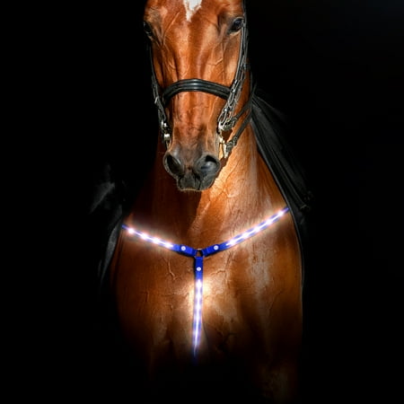 Tooled Roper Breast Collar - Rural365 | LED Horse Breastplate Collar – LED Horse Tack Breast Collar