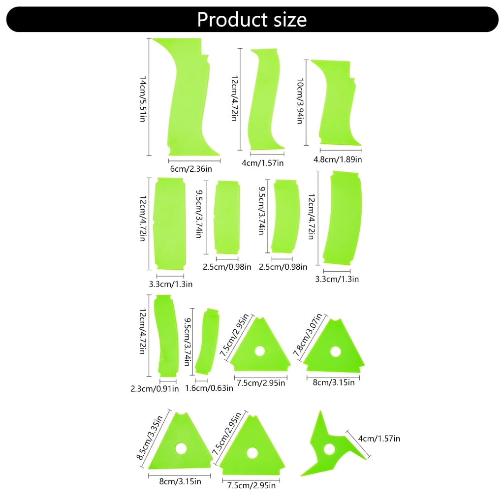 14Pcs Pottery Clay Tool Pottery Foot Shapers Tool Clay Pottery Sculpting Tool Pottery Carving Tool for Modeling, Shaping
