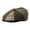Khaki, variant on Men's Classic 8 Panel Patchwork Wool Blend Newsboy Ivy Cap Snap Brim Tweed Gatsby Hat