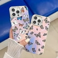 thumbnail image 2 of For iPhone 16 Pro Case Laser TPU+PC Phone Cover Electroplating Butterfly Pattern - AB6, 2 of 5
