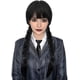thumbnail image 2 of MUPUL Peluca Negra De Miércoles Addams para Mujer Peluca Larga Trenzada De Miércoles Addams con Flequillo Pelucas De Cosplay De La Familia Addams para Regalo De Fiesta De Halloween, 2 of 4