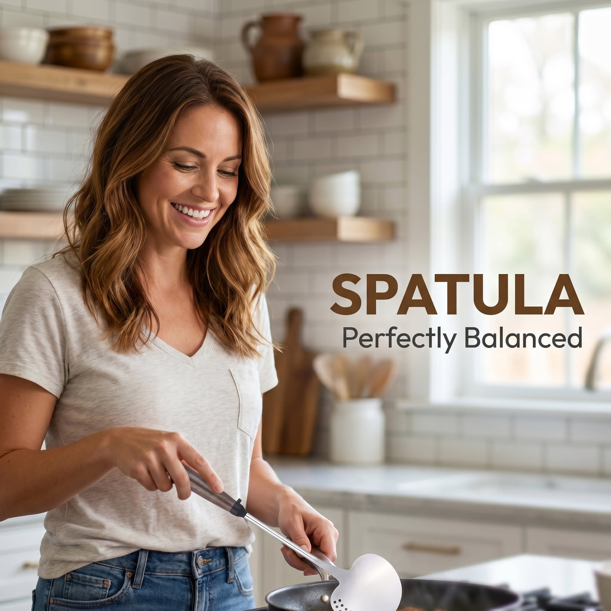 Unique Bargains Kitchen Utensil Spatula Ideal for Serving Silver-Missed Scoop 14.5x3.5 in