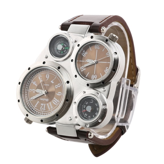Toddmomy 1Pack Mens Wrist Watches with Analog Display and Living Waterproof Function in Retro Style 11.0*2.3*0.4in