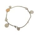 thumbnail image 3 of Pre-Owned Hermes Exlibris Pink Gold (18K),Silver 925 Charm Bracelet Silver,Pink Gold (Good), 3 of 8