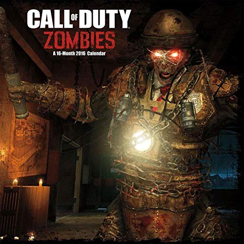 Call Of Duty Zombies 16 Calendar 12 X 12in Walmart Com