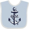 thumbnail image 3 of Inktastic 1st Birthday Anchor Boys or Girls Baby Bib, 3 of 4