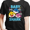 thumbnail image 3 of Baby Shark Family Doo Doo Doo - Toddler And Youth Short Sleeve Graphic T-Shirt, 3 of 6