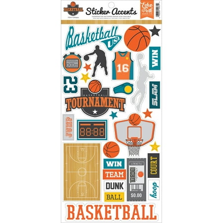basketball stickers x13