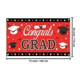 thumbnail image 3 of Hxoliqit Congrats Grad Banner 202370x47 Inch | Graduation Banner For Graduation Party Supplies 2023| s 2023 Red And Black | Class Of 2023Sign For Garden Flag, 3 of 7