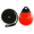 thumbnail image 4 of Round Anchor Buoy Boat Buoy Ball Dock Bumper Ball High Visibility for Safe Navigation for Sailboat and Yacht Marking, 4 of 9