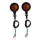 thumbnail image 5 of 2 Piezas Luces De Señal Motocicleta 12 V Luces De Faro Para Chopper Bobber yotijar Señal de giro, 5 of 10