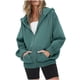 thumbnail image 1 of Chaquetas y abrigos casuales con capucha de manga larga Cárdigan con cremallera para mujer Abrigo tipo suéter con capucha Abrigo/chaqueta casual con capucha de manga larga Abrigo para mujer, 1 of 6