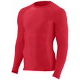 thumbnail image 1 of 2604A-Red-2X Hyperform Compression Chemise à Manches Longues, Rouge - 2X, 1 of 1