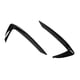 thumbnail image 2 of Embellecedor superior de rejilla de parachoques delantero Ticfox Negro brillante para Maserati Quattroporte M156 Facelift 2017, 2 of 14