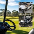 thumbnail image 2 of ZUXONGSY Galaxy Golf Cart Steering Wheel Cover Sun Moon Universal Auto Accessories Heat Resistant Steering Wheel Covers Good Texture Nice Look Protector Cover Club Car Golf Cart Interior Decor, 2 of 7