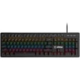 thumbnail image 1 of Teclado Gamer MSI FORGE GK300 BLUE US RGB USB Switch Azul Mecanico negro, 1 of 5