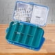 thumbnail image 5 of Almacenamiento de piezas Caja pequeña de doble cara Caja de herramientas de plástico para hardware Verde, 5 of 9