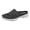 Grey, variant on Womens Mens Slip on Slide Shoes Breathable Mesh Walking Mules Memory Foam Slippers Closed Toe Slingback Sneakers Beige Size 6
