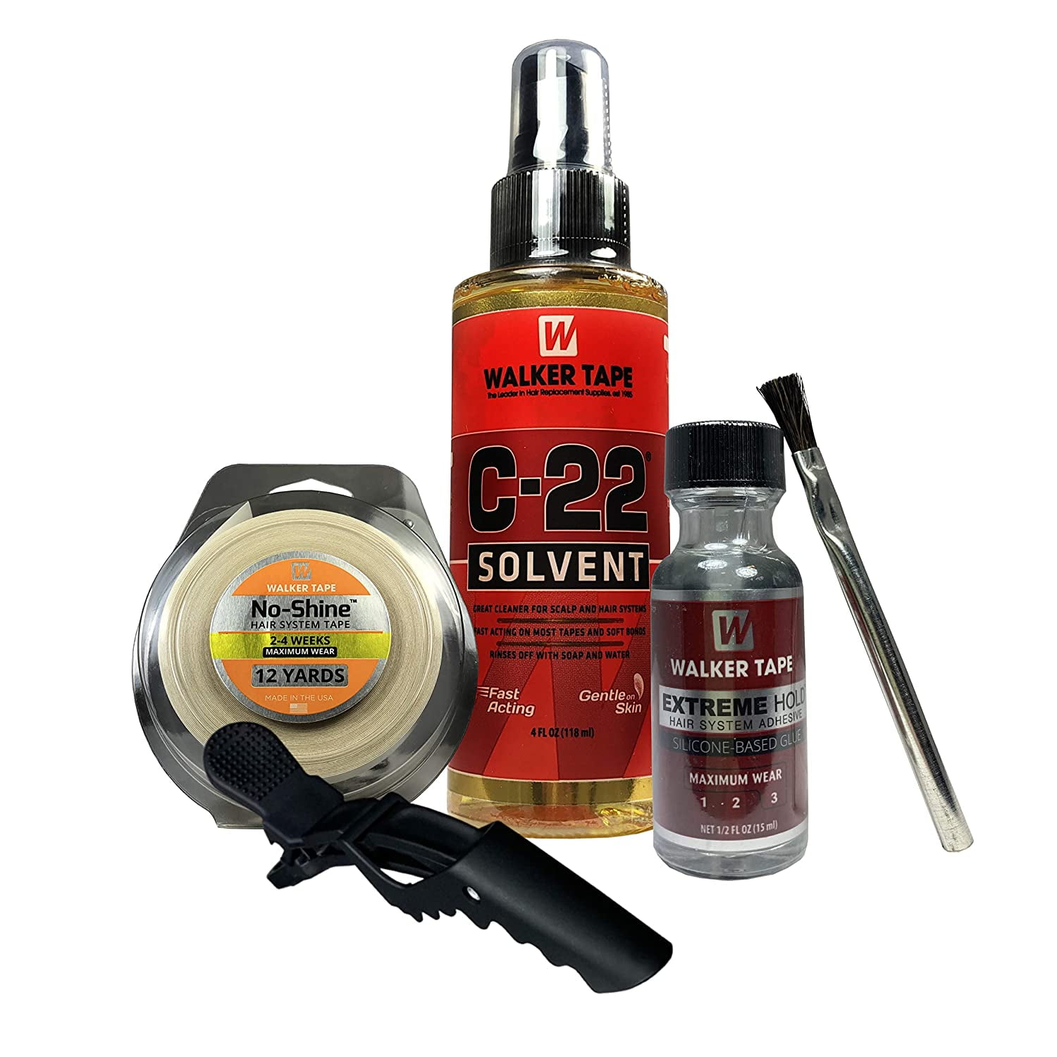 Extreme Hold Hair System Adhesive 0.5oz, C22 Citrus Solvent Wig Glue