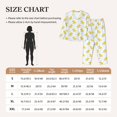 thumbnail image 4 of Balery Yellow Rubber Duck Conjunto de Pijama con Estampado para Mujer, Conjunto de Dos Piezas con Manga Larga, Ropa de Dormir Suave con Bolsillos, Pijamas Cómodos-Medium, 4 of 7
