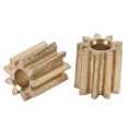 thumbnail image 2 of YLSHRF 2pcs Motor Pinion Gear Brass Replacement For Duplo Intelli Lok Module 0.4 9 Teeth,Engine Gear,Cogwheel Pinions, 2 of 8