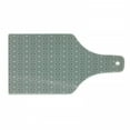 thumbnail image 1 of Geometrical Cutting Board, Themed Hatched Motifs with Stripes and Floral Items, Decorative Tempered Glass Cutting and Serving Board, in 3 Sizes, by Ambesonne, 1 of 2
