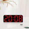 thumbnail image 5 of Digital Wall Clock under $5! Kadlawus Large Digital Wall Clock, Temperature and Humidity Display, 3 Display Modes 12/24H Electronic LED Clock, Alarm Clock with Countdown, Night Light, 5 of 7