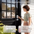 thumbnail image 3 of Veise Keyless Entry Door Lock with 2 Lever Handles, Electronic Keypad Deadbolt, Easy Installation Digital Smart Door Lock, Satin Nickel, 3 of 10