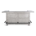 thumbnail image 2 of Pemberly Row 42" Traditional Mahogany Wood Home Bar in Gray Finish, 2 of 4