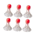 thumbnail image 3 of S SERENABLE 6Pcs LED Badminton Balls Shuttlecocks with Light for Beaches Garden Backyard Red, 3 of 9