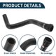 thumbnail image 4 of Manguera del radiador Unique Bargains, manguera de calefacción del radiador, manguera de salida del radiador No.64218377673 para BMW Z3 1996-2003, tubo de refrigerante de goma negro 1 Pc, 4 of 6