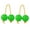 Green 6W4, variant on ZZkhGO Pack of 2 Hand Shaker Instruments, ABS Plastic Percussion Balls, Rhythm Kashaka for Music Lovers Beginners