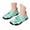 Mint Green, variant on Kids Water Shoes - Toddler to Big Kid - Quick Dry & Non- Aqua Socks, Easy On Swim Shoes for Boys & Girls Beach, Water Park Pink 30