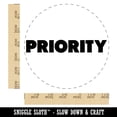 thumbnail image 2 of Priority Bold Text Self-Inking Rubber Stamp Ink Stamper - Blue Ink - Large 1-1/2 Inch, 2 of 7
