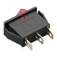 thumbnail image 3 of BTOER 1 Piece Rocker Switch 3 Pin Snap-in On/Off Mini Rocker Switch Push Button Switch For Battery Cars Motorcycles, 3 of 8