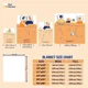 thumbnail image 4 of Manta de franela con patrón de puntadas de Disney, manta de forro polar, regalo para niños y adultos, sofá, ropa de cama, regalos para niños, 4 of 5