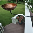 thumbnail image 1 of Find Your Passage LOW-MT-WOK-10-DHDC Deck Mount Small Hammered Copper Planter, 1 of 8