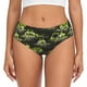 thumbnail image 1 of Fotbe Light Green Excavator Calzones Estampados para Mujer – Ropa Interior de Algodón, Cómoda, Suave y Elástica-Medium, 1 of 6
