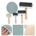thumbnail image 2 of MasteelfCA 1 Ensemble de Rouleau Portable pour Brayer pour Impression Colle Rouleau Applicateur d'Encre Peinture Rouleau d'Encre, 2 of 9