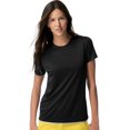thumbnail image 1 of Hanes Cool DRI T-Shirt Femme, G, Noir, 1 of 2