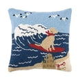 thumbnail image 1 of Peking Handicraft 30JSS123C16OB 9 x 16 Po. un Oreiller à Crochets, 1 of 3