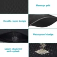 thumbnail image 5 of Alfombrilla para arena de gatos de 90 x 60 cm, impermeable, de doble capa, para caja de arena de mascotas, alfombrilla para inodoro de mascotas, alfombrilla antideslizante para arena, alfombrilla lava, 5 of 5