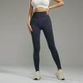 thumbnail image 4 of Bell Bottom Leggings for Women High Waisted Workout Yoga Pants Casual Yoga Pants Gym Leggings for Workout Running Athletic Activewear, 4 of 4