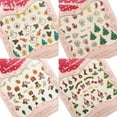 thumbnail image 2 of Nails Art Sticker Merry Christmas 3D Nails art Golden Elements Nail Wrap Sticker Tips DIY Manicura Stickers Tool, 2 of 6