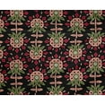 thumbnail image 4 of oneOone Polyester Lycra Fabric Leaves & Floral Block Printed Craft Fabric BTY 56 Inch Wide, 4 of 4