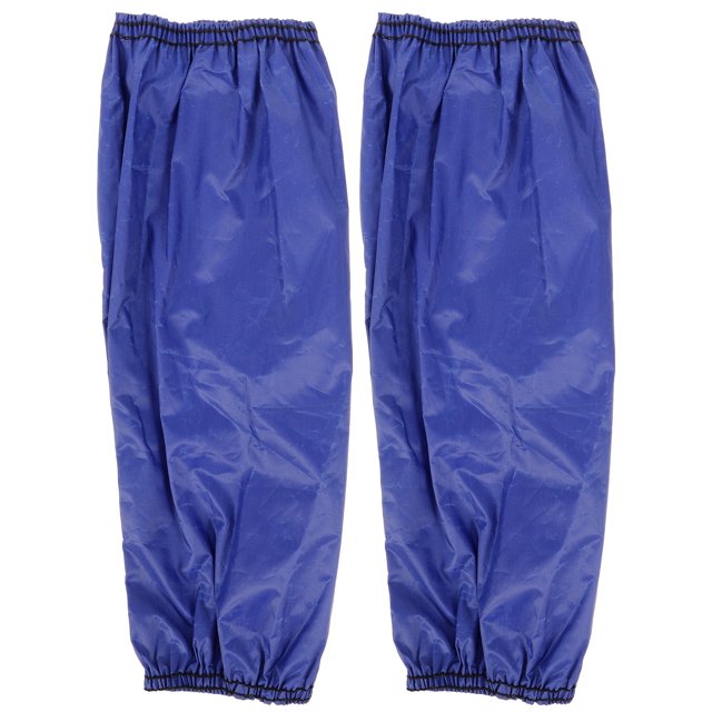 FUTUREORYY 1 Pair Kitchen Oversleeves for Gardening Work Blue Polyester Protective