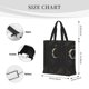 thumbnail image 3 of Easygdp Abstract Starry Sky Moon Bolsa Tote para Mujer, Bolso de Hombro para Trabajo, Playa, Viajes, Compras y Supermercado, 3 of 7