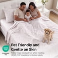 thumbnail image 6 of Southshore Fine Linens Willow Grove Taupe Botanical Leaf Sheet Set, Ultra Soft Brushed Microfiber, 15 Inch Deep Pocket, 4 PCS, 1 Flat Sheet, 1 Fitted Sheet and 2 King Pillowcases, California King, 6 of 9